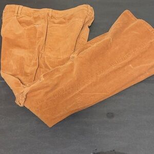 Forever 21 Large Rust Wide Leg Corduroy Pants